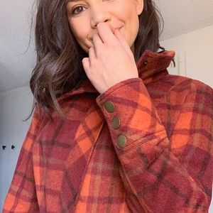 VINTAGE plaid jacket